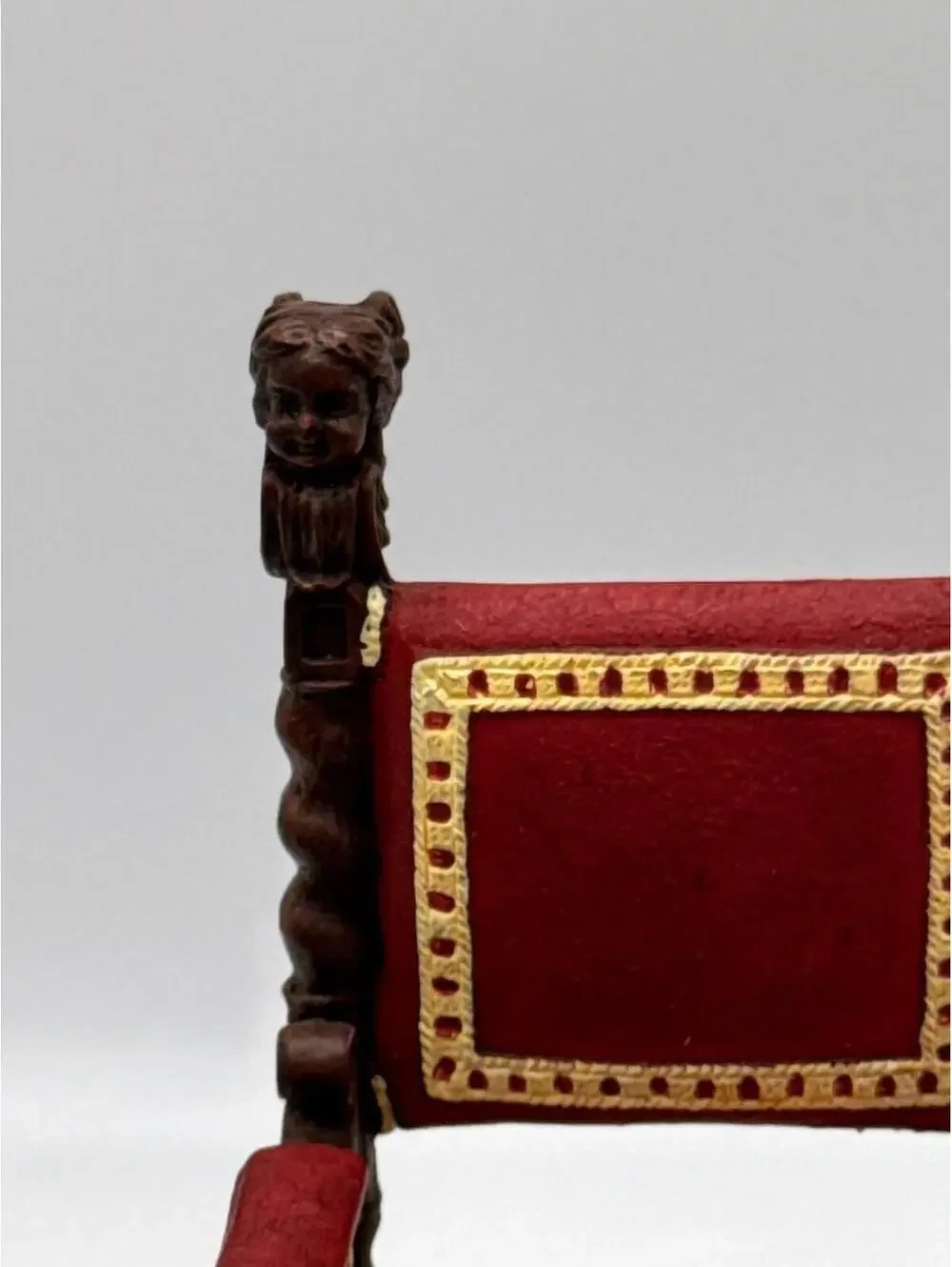 1:12 Scale Miniature Chair, Raine 2000 Biltmore Col. Mr. Vanderbilt’s Chair